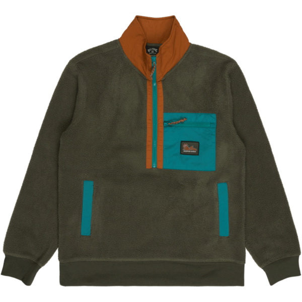 2026 Billabong Mens Boundary Shore Fleece EBYPF03000 - Caramel Cafe